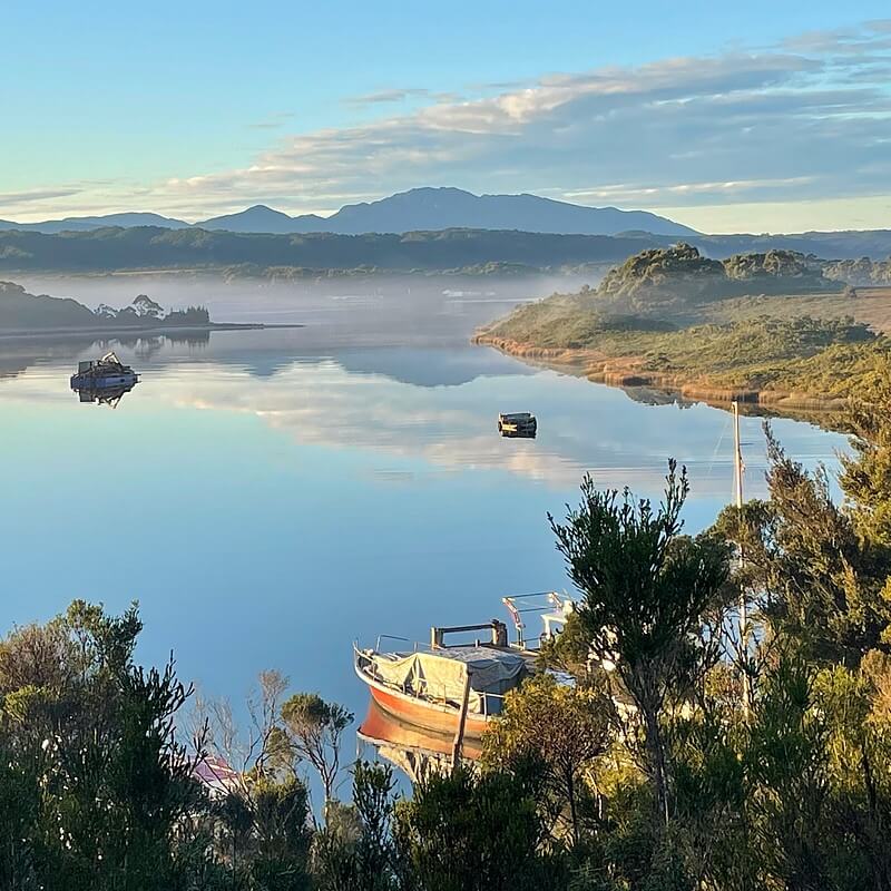 Mill Bay, Strahan, Tasmania